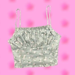 SHEIN floral tank top. size small fits small!